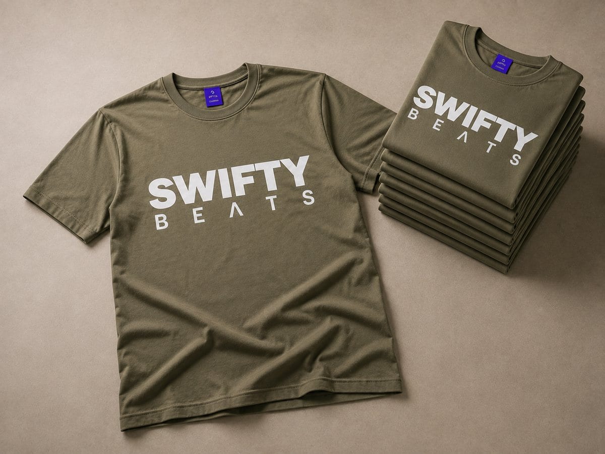 T-shirt, olive